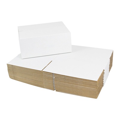 50 x PP3 White Cardboard Mailing Boxes 13
